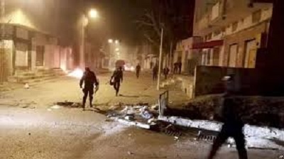 عودة الهدوء الى مفترق حيّ النور بالقصرين