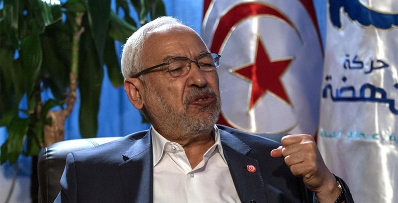 الغنوشي: “حزب قلب تونس المنافس الوحيد للنهضة”