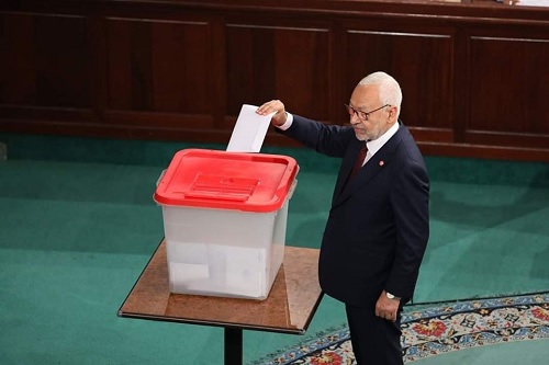 انتخاب راشد الغنوشي رئيسا جديدا للبرلمان