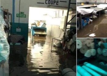 مصرع 24 شخصا بمعمل نسيج غمرته مياه الأمطار في المغرب