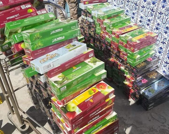 مصالح الديوانة تحجز بضائع مهربة بقيمة 300 ألف دينار