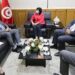 عبير موسي تستقبل سفير فرنسا بتونس