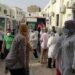 نقل جميع المرضى من مستشفى الفحص بعد نفاذ الأكسيجين