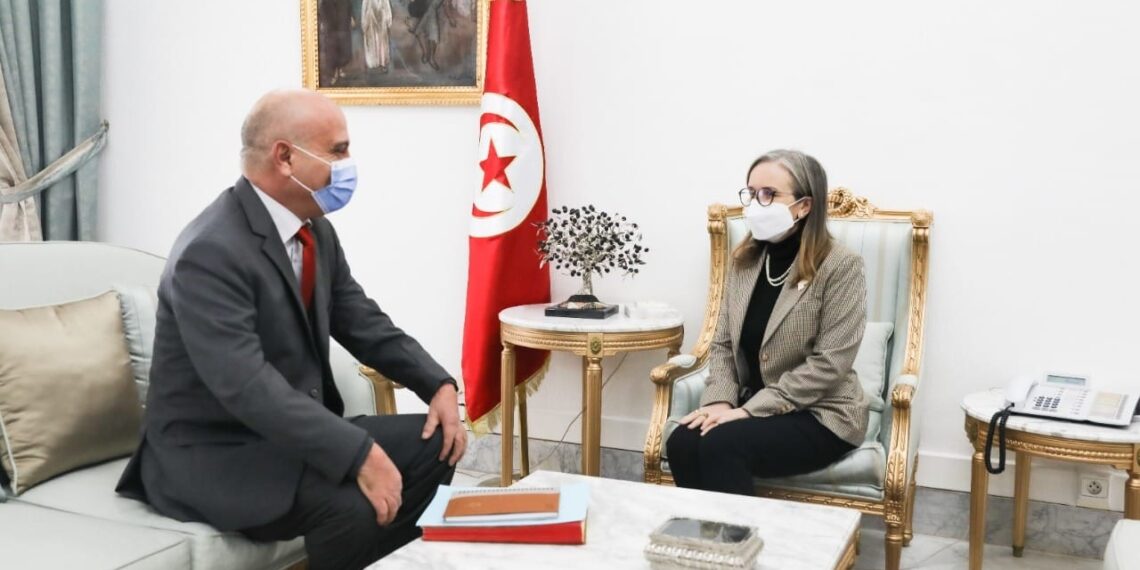 رئيسة الحكومة تلتقي رئيس هيئة الرقابة العامة للمصالح العمومية