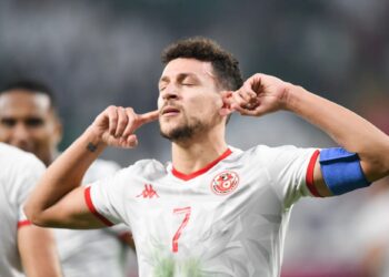 يوسف المساكني رجل مباراة تونس ونيجيريا في كأس أمم أفريقيا