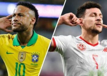 مباراة تونس والبرازيل: التوقيت والنقل التلفزي