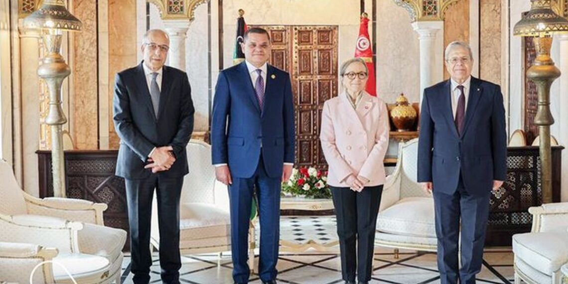 بودن والدبيبة يشرفان على لقاء رفيع المستوى بين وفدي البلدين