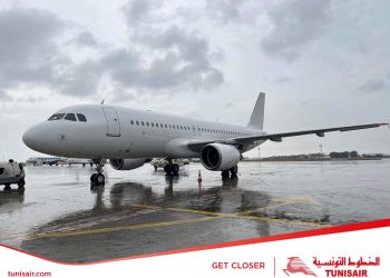 الخطوط التونسية تتسلم طائرة آرباص جديدة