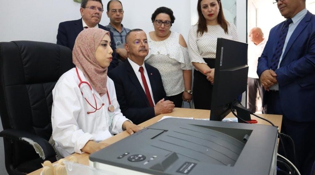 وزير الصحة يعاين انطلاق استغلال منظومة رقمنة النّظام المعلوماتي الصحي