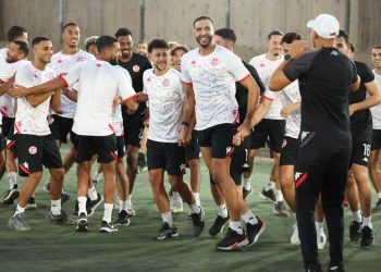 المنتخب التونسي ينهي تحضيراته اليوم لملاقاة نظيره المصري وديا