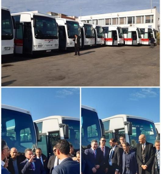 وزير النقل: 9 حافلات جديدة ستُساهم في في دعم النقل بولايتي نابل وزغوان