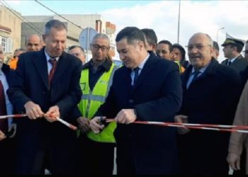 وزير النقل يفتتح الجولان العمومي على الجسر العلوي بحي البرتقال بمنوبة