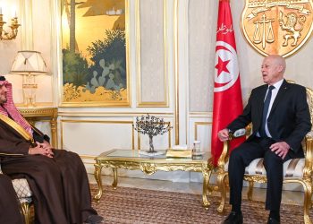 رئيس الجمهورية يستقبل وزير الداخلية السعودي
