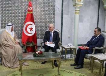 وزير الشؤون الخارجية يتسلم نسخة من أوراق اعتماد السفير المفوض وفوق العادة لمملكة البحرين