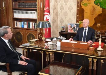 مشاريع القوانين التي ستطرح في اجتماع مجلس الوزراء محور لقاء سعيد بالحشاني
