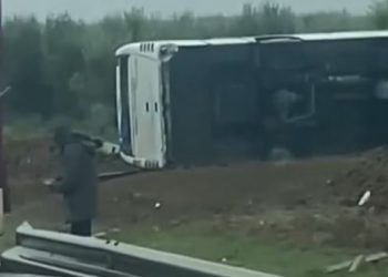 بسبب الأمطار: انزلاق حافلة تقلّ سيّاحا في بوفيشة