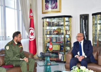 دعم التعاون العسكري محور لقاء وزير الدفاع بمدير الاستخبارات العسكرية الليبية