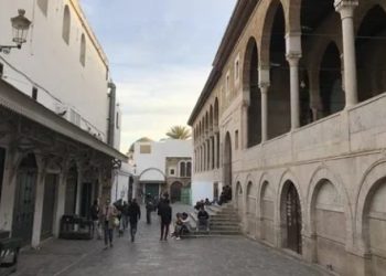 المدينة العتيقة: سقوط أجزاء من عمارة بسوق جامع الزيتونة