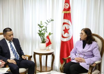 جسر بنزرت الجديد: وزيرة التجهيز تدعو المُقاولة الصّينية الى مضاعفة مجهوداتها