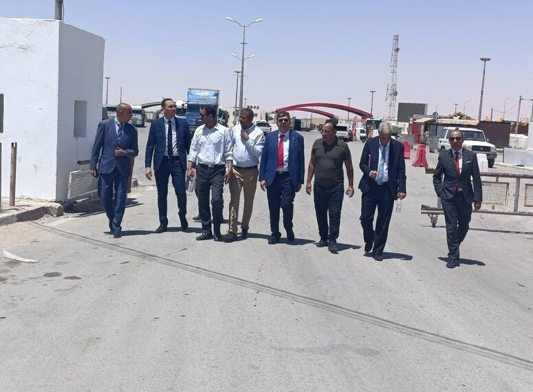 معبر الذهيبة… زيارة ميدانية رفيعة للاطلاع على وضعية الأشغال المتوقّفة