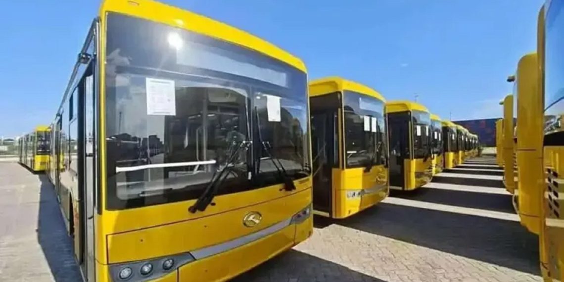 ر م ع نقل تونس: دفعات جديدة من الحافلات الصينية والفرنسية تصل تونس قريبا