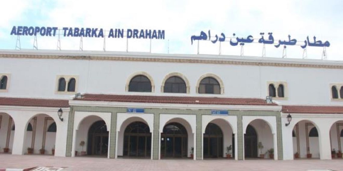 مطار طبرقة عين دراهم الدولي يستأنف نشاطه الجوي