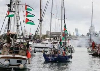 بنزرت: 18 سفينة من قافلة الصمود تغادر في اتجاه القطاع