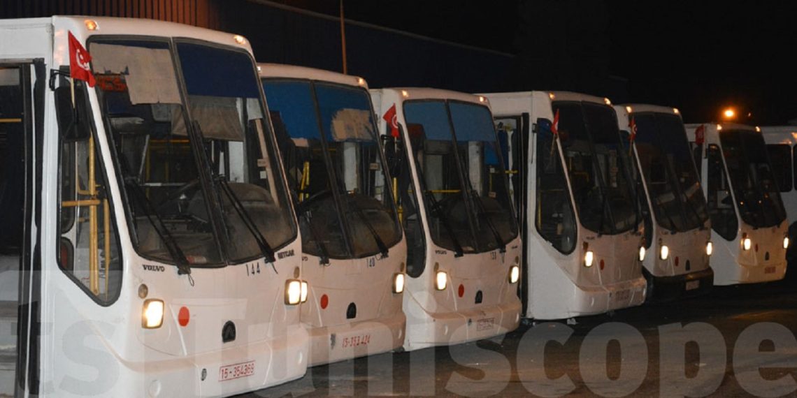 شركة النقل بالساحل:  اطلاق طلب عروض لاقتناء 59 حافلة جديدة