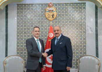 وزير الخارجية يلتقي السفير الأمريكي جوي هود بمناسبة انتهاء مهامه