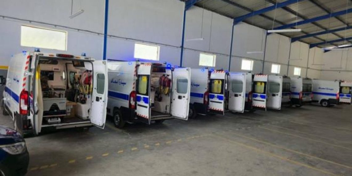 دفعة جديدة من سيارات الإسعاف لتعزيز وحدات الطبّ الإستعجالي