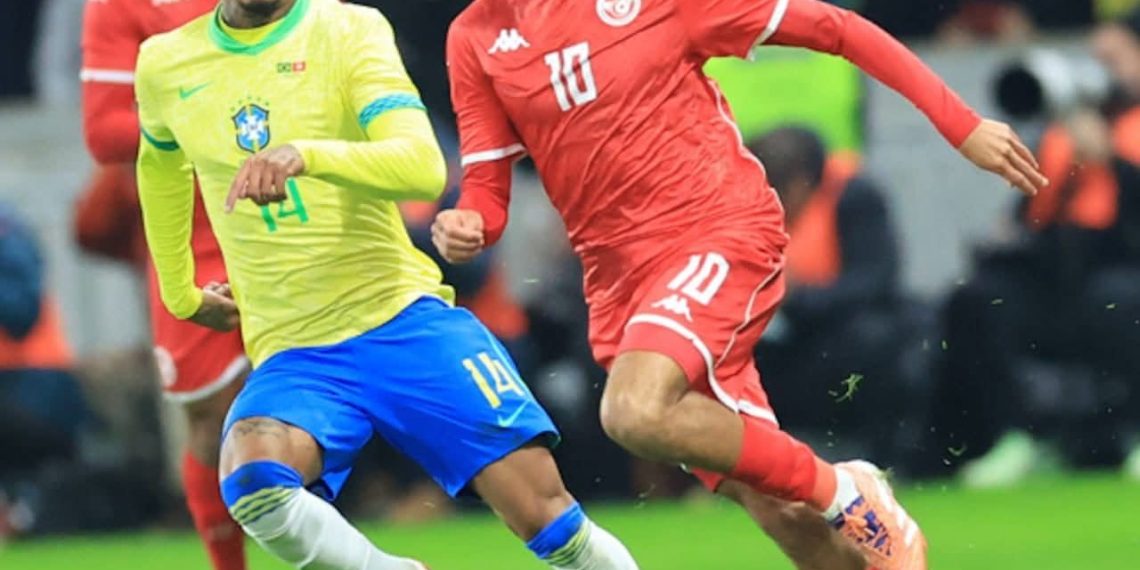المنتخب التونسي يفرض التعادل على المنتخب البرازيلي