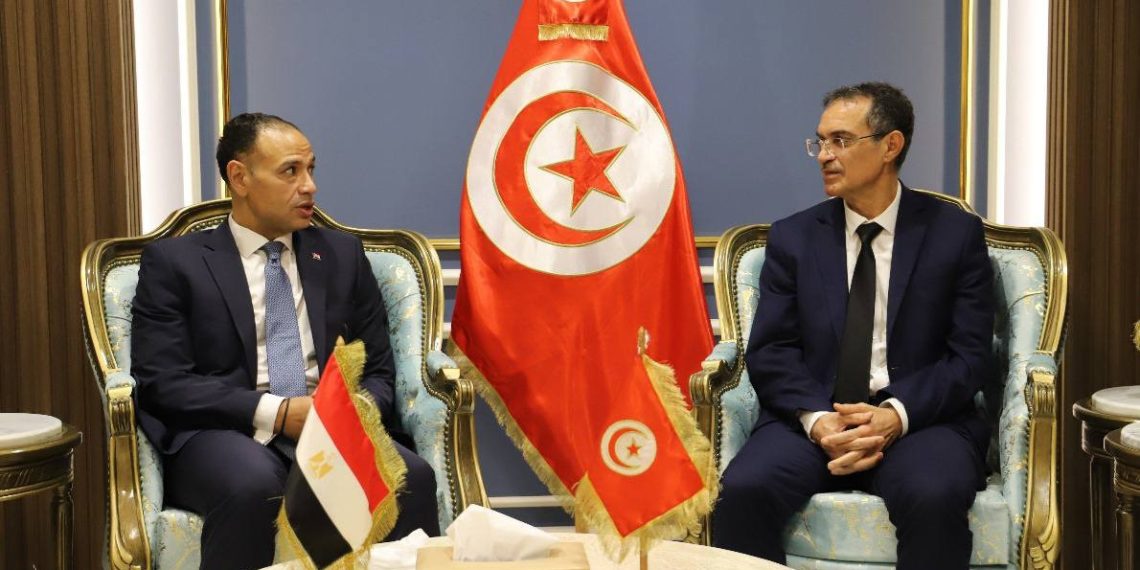 وزير الفلاحة والسفير المصري يبحثان فرص إقامة مشاريع استثمارية مشتركة