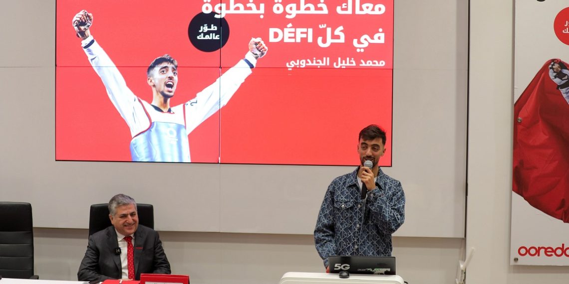 Ooredoo تونس توقّع اتفاقية شراكة مع بطل التايكواندو محمد خليل الجندوبي