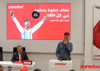 Ooredoo تونس توقّع اتفاقية شراكة مع بطل التايكواندو محمد خليل الجندوبي