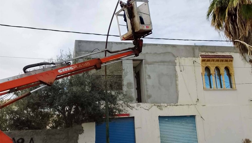 بلدية جرجيس تنطلق في تركيز اعتماد الإنارة العمومية الإقتصادية