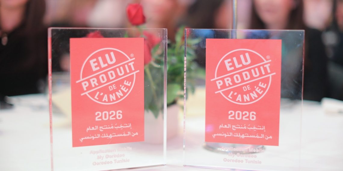 تتويج تطبيق My Ooredoo بلقب “منتج السنة تونس 2026”