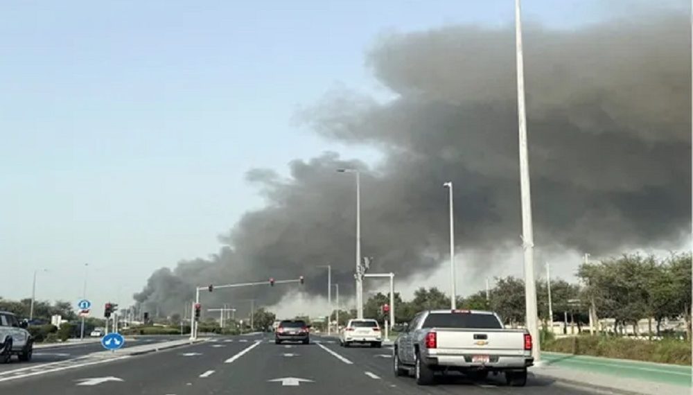 مقتل شخص إثر سقوط شظايا في أبوظبي