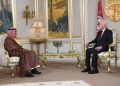 رئيس الجمهورية يستقبل سفير المملكة العربية السعودية بتونس بمناسبة انتهاء مهامه