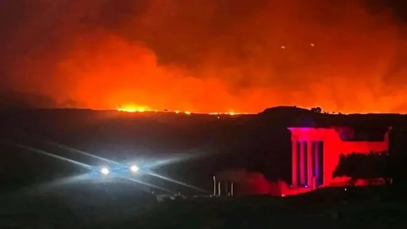 إدارة مهرجان دقة تُوضح بخصوص حريق اندلع خارج محيط الموقع الأثري
