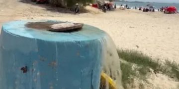الحمامات: مياه الصرف الصحي تتدفق نحو البحر )فيديو(