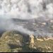 تدخل جيش الطيران لإخماد حريق جبل الشحمة بولاية زغوان
